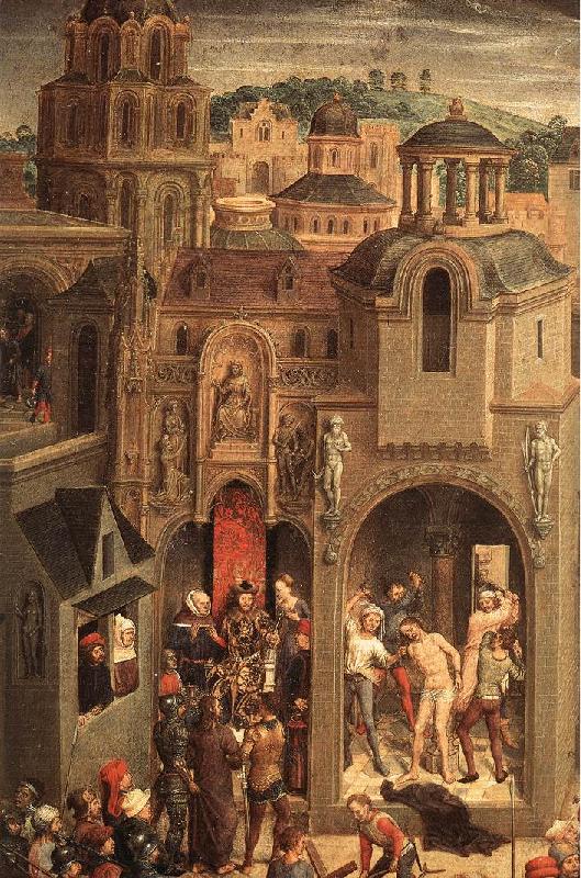 MEMLING, Hans Scenes from the Passion of Christ (detail) sg Spain oil painting art